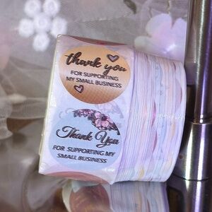 Thank You 500ct. Round Stickers